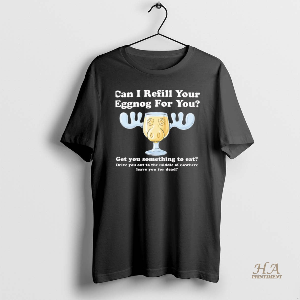 Official Can I Refill Your Eggnog For You Shirt Hoodie Sweatshirt | PurePodTees.com