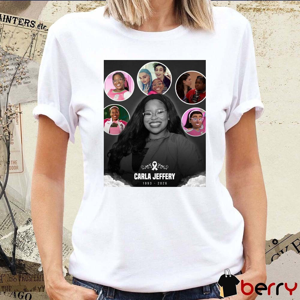 Carla Jeffery 1993 – 2026 Cartoons On The Moon Poster t-shirt