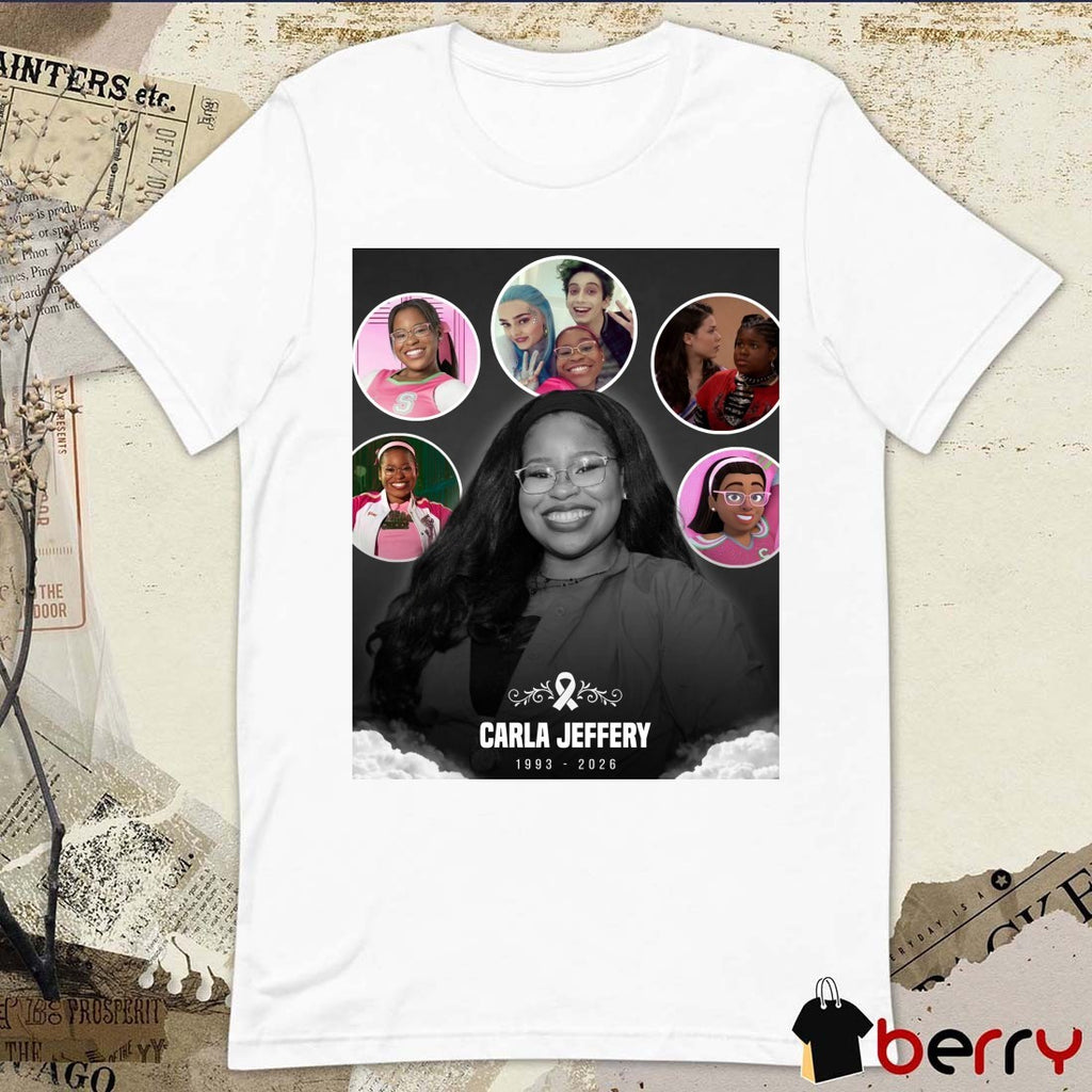 Carla Jeffery 1993 – 2026 Cartoons On The Moon Poster t-shirt