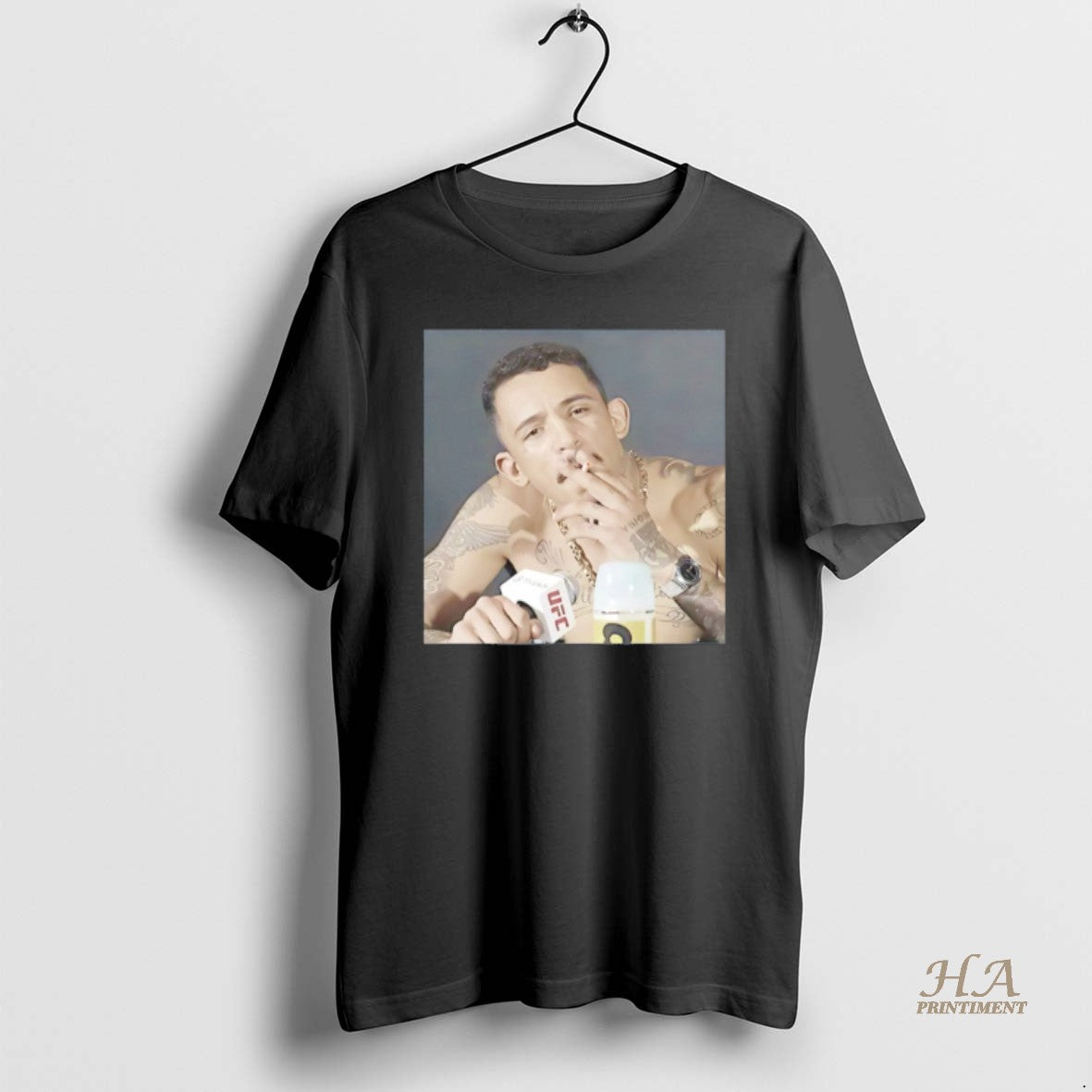 Official Carlos Prates Smoking 2025 Ufc Shirt Hoodie Sweatshirt | PurePodTees.com
