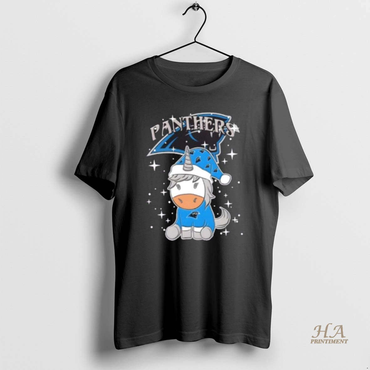 Official Carolina Panthers Football X Unicorn Merry Christmas Shirt Hoodie Sweatshirt | PurePodTees.com