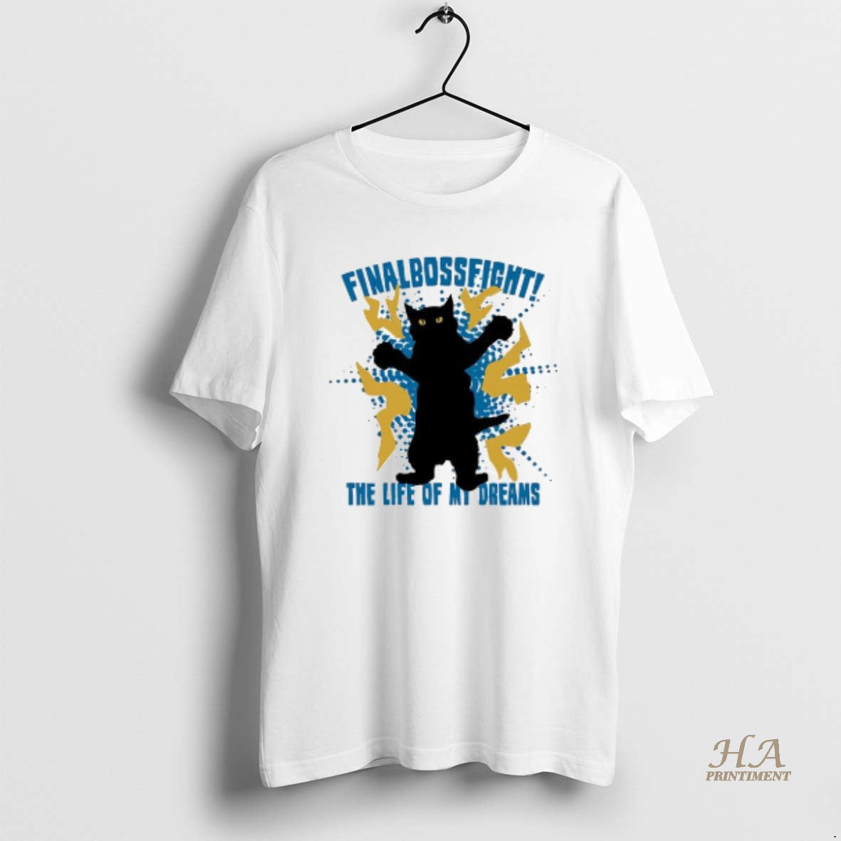 Official Cat Finalbossfight The Life Of My Dreams Shirt Hoodie Sweatshirt | PurePodTees.com