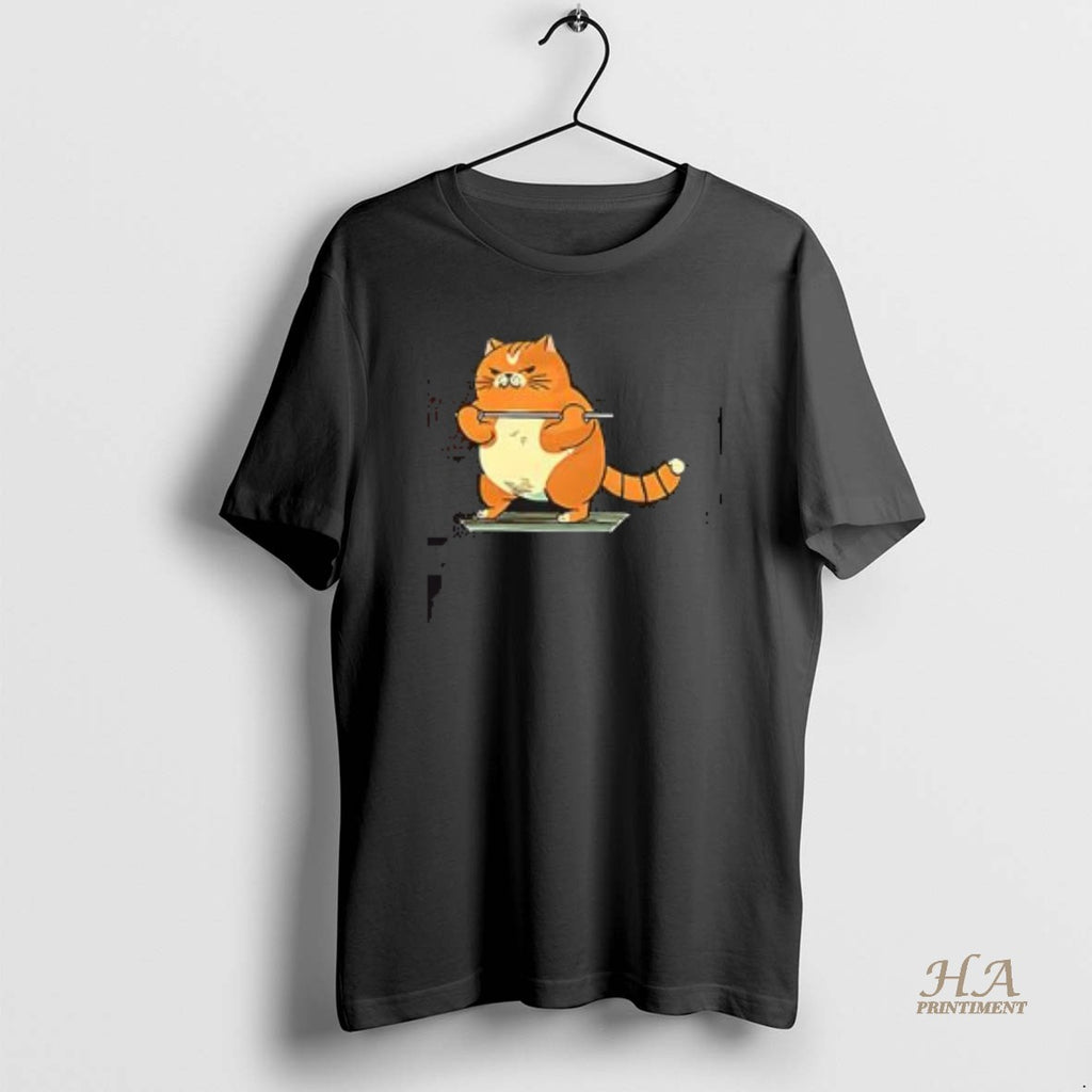 Official Cat Weightlifting Vintage Gym Shirt Hoodie Sweatshirt | PurePodTees.com