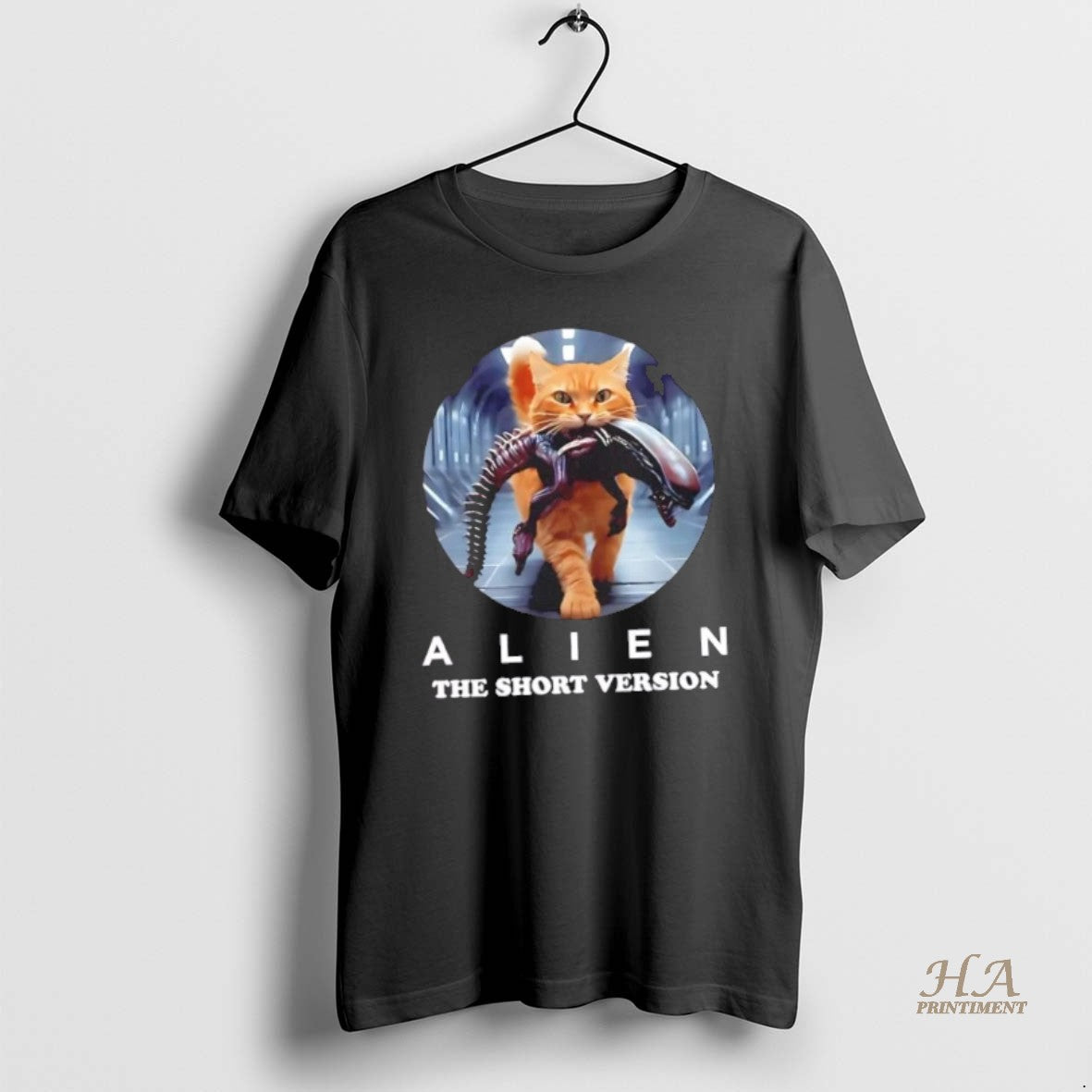 Official Cat Eat Alien The Short Version Shirt Hoodie Sweatshirt | PurePodTees.com