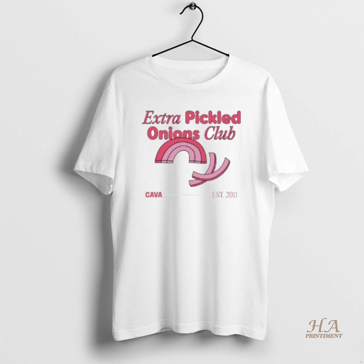 Official Cava Extra Pickled Onions Club Circle White Shirt Hoodie Sweatshirt | PurePodTees.com