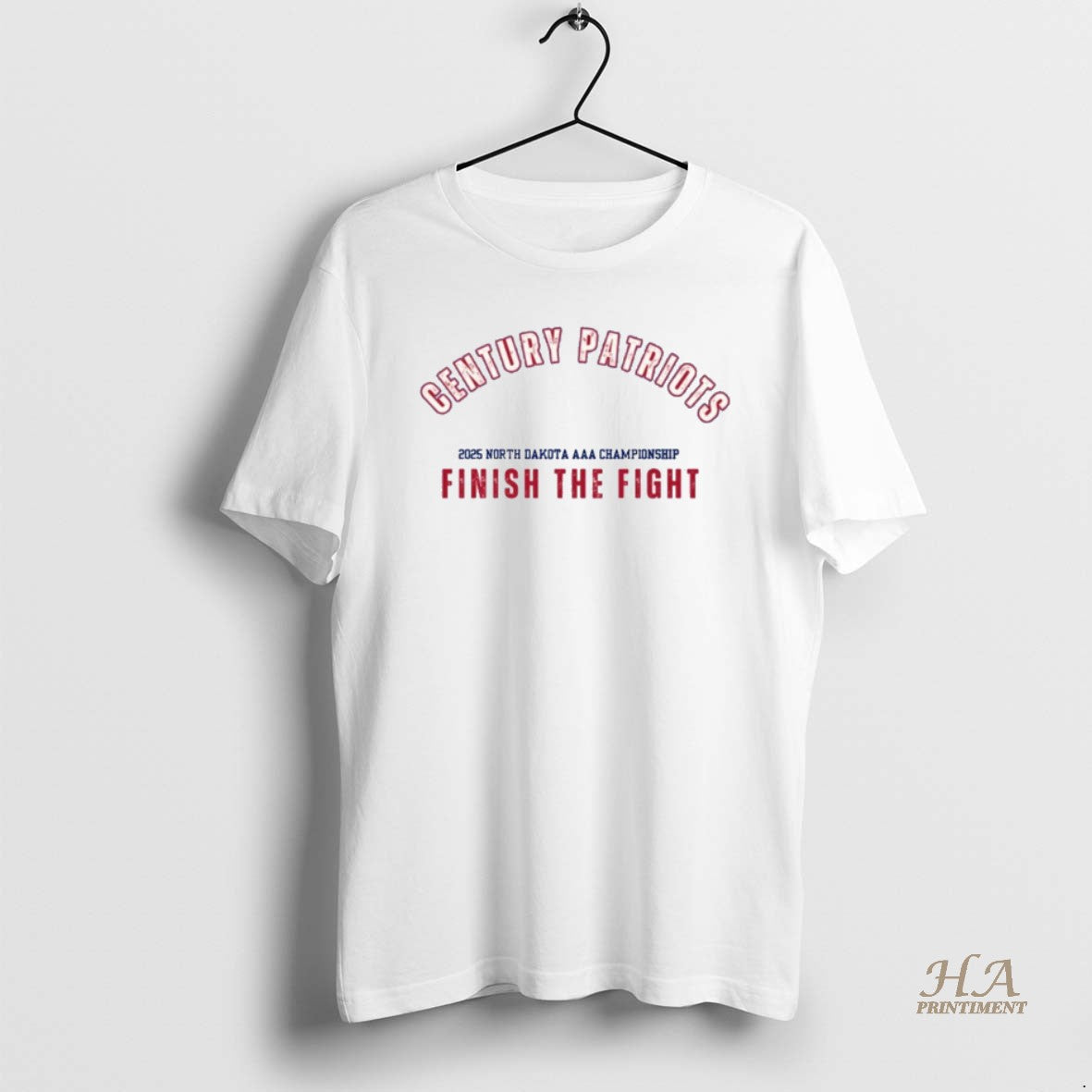 Official Century Patriots 2025 North Dakota Aaa Championship Finish The Fight Earn Everything Shirt Hoodie Sweatshirt
