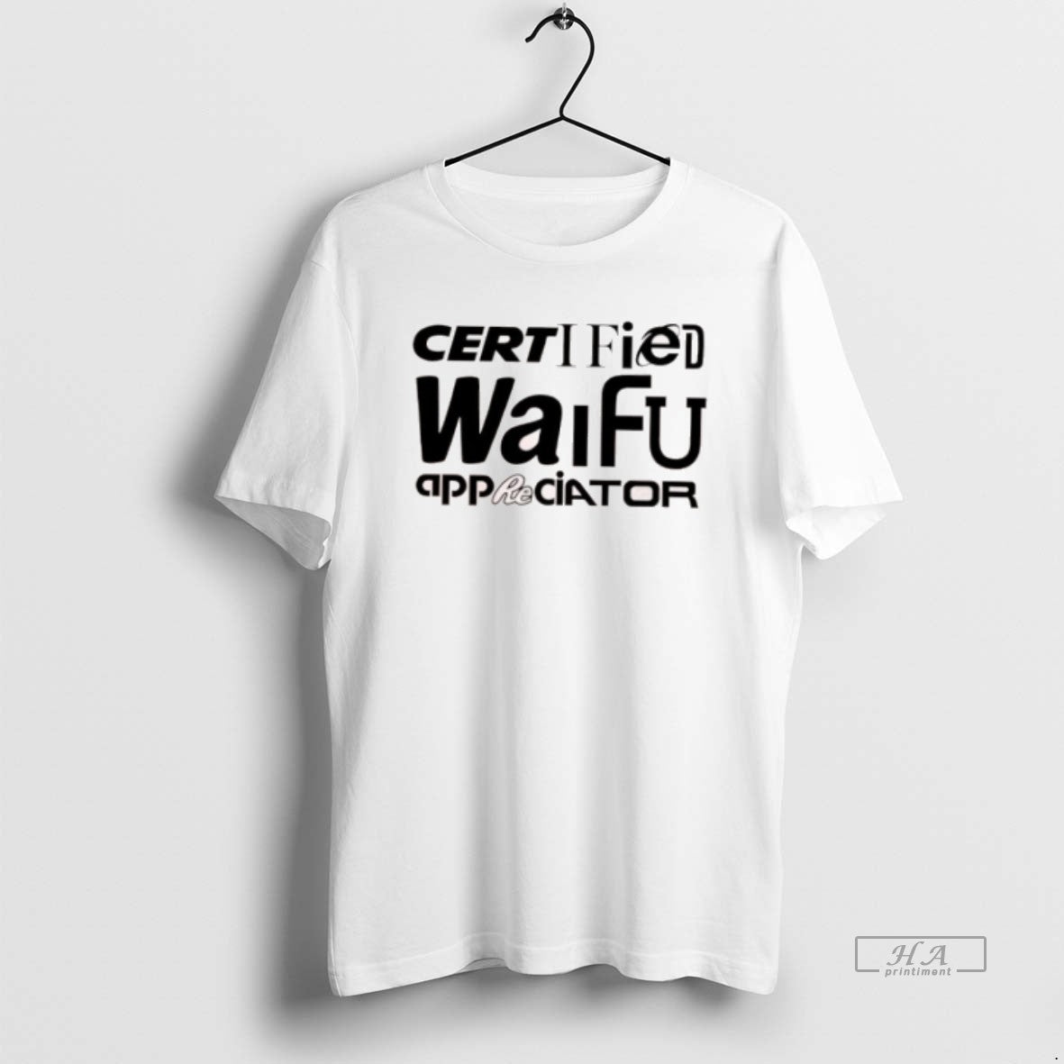 Official Certified Waifu Appreciator Shirt Hoodie Sweatshirt | PurePodTees.com