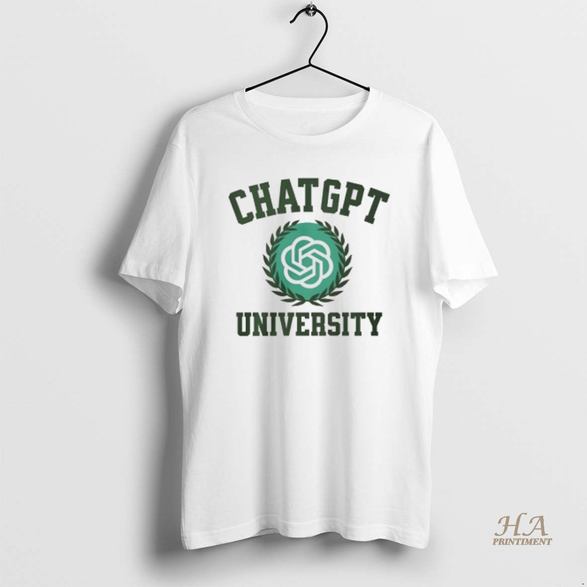 Official Chatgpt University Shirt Hoodie Sweatshirt | PurePodTees.com