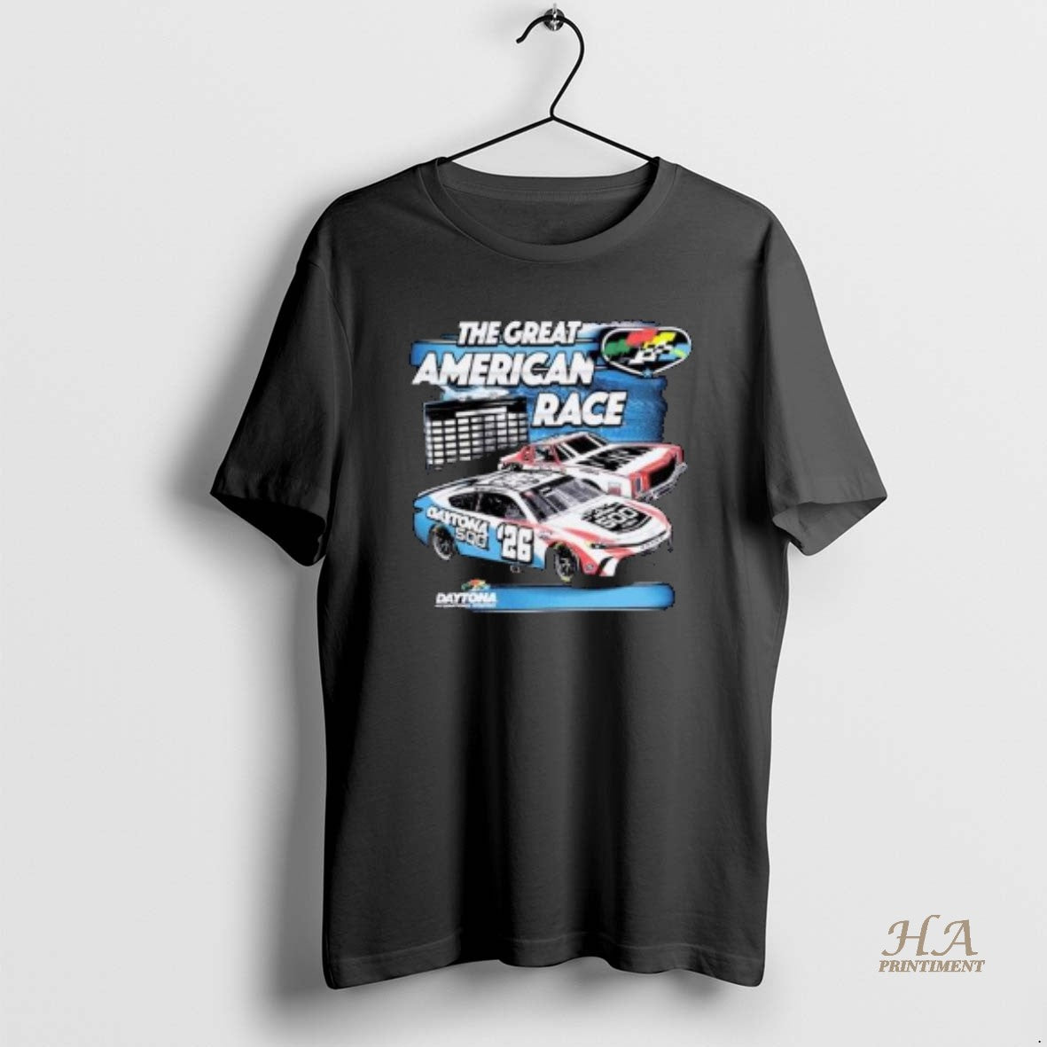 Official Checkered Flag Sports Daytona International Speedway 2026 Daytona 500 Past Champions Circle Black Shirt Hoodie...
