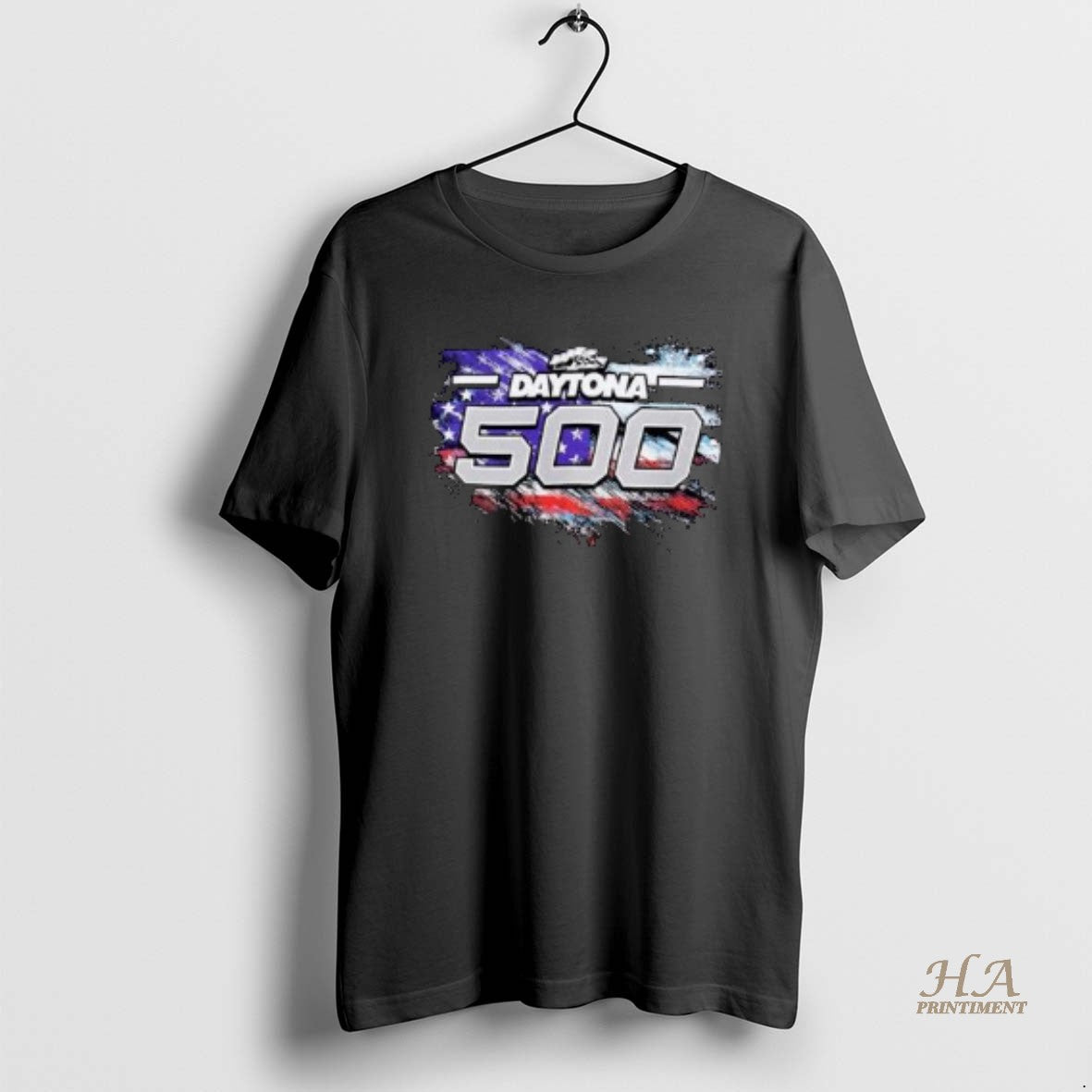 Official Checkered Flag Sports Daytona International Speedway 2026 Daytona 500 Patriotic Circle Black Shirt Hoodie Sweatshirt
