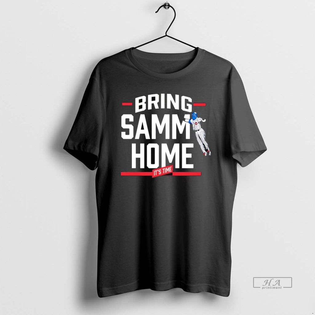 Official Chicago Cubs Sammy Sosa Bring Samm Home Its Time
