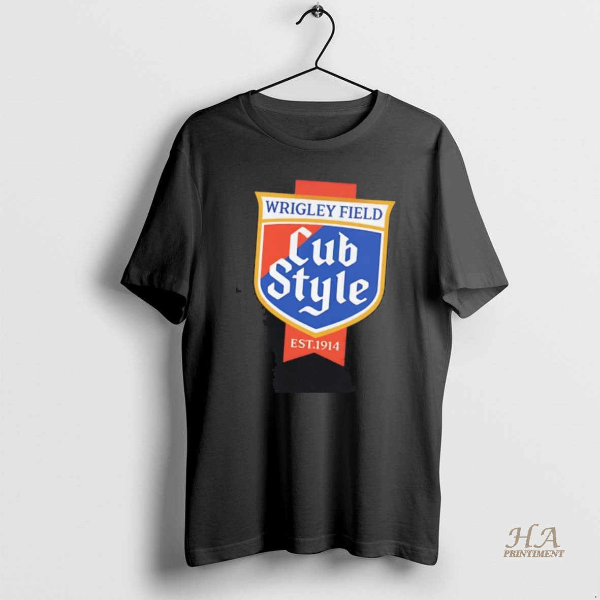 Official Chicago Cubs Style Badge Wrigley Field Est 1914 Shirt Hoodie Sweatshirt | PurePodTees.com