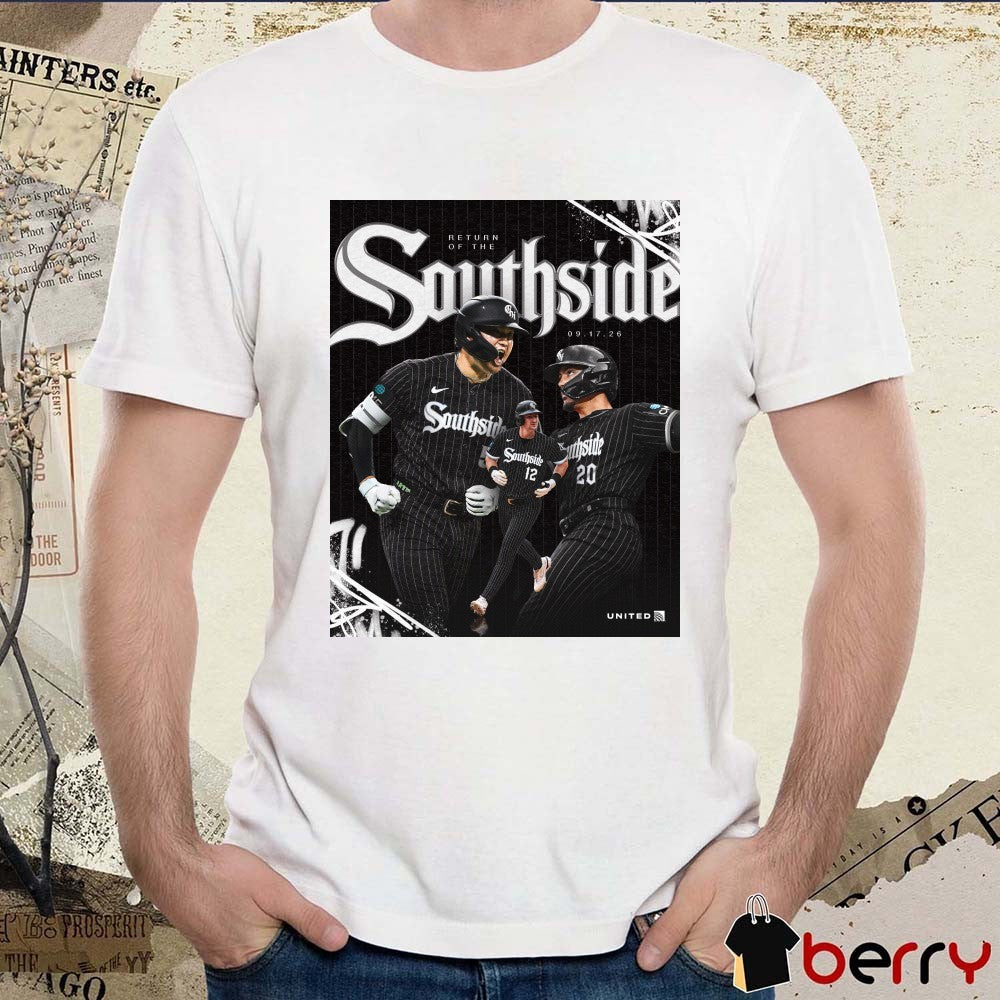 Chicago White Sox MLB 2026 Return Of The Southside September 17 2026 Poster t-shirt