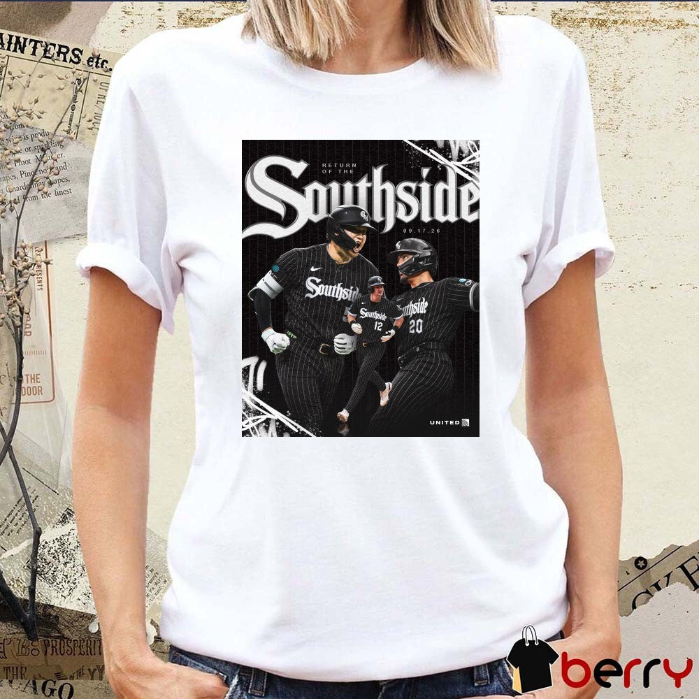 Chicago White Sox MLB 2026 Return Of The Southside September 17 2026 Poster t-shirt