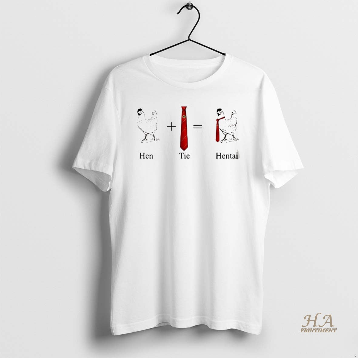 Official Chicken Hen Tie Hentai Shirt Hoodie Sweatshirt | PurePodTees.com
