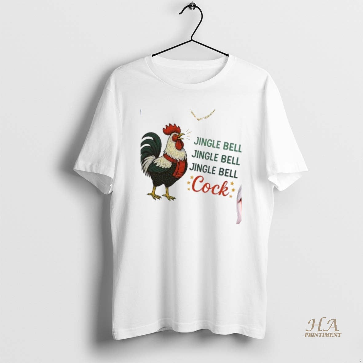 Official Chicken Jingle Bell Cock Christmas Shirt Hoodie Sweatshirt | PurePodTees.com