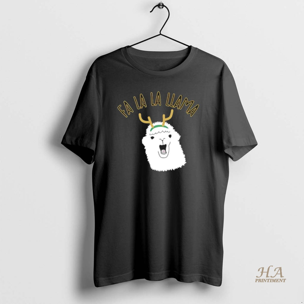 Official Christmas Fa La La Llama 2025 Shirt Hoodie Sweatshirt | PurePodTees.com