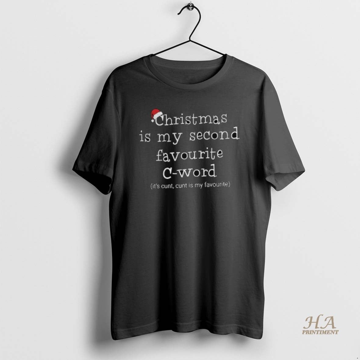 Official Christmas Is My Second Favourite C Word Shirt Hoodie Sweatshirt | PurePodTees.com