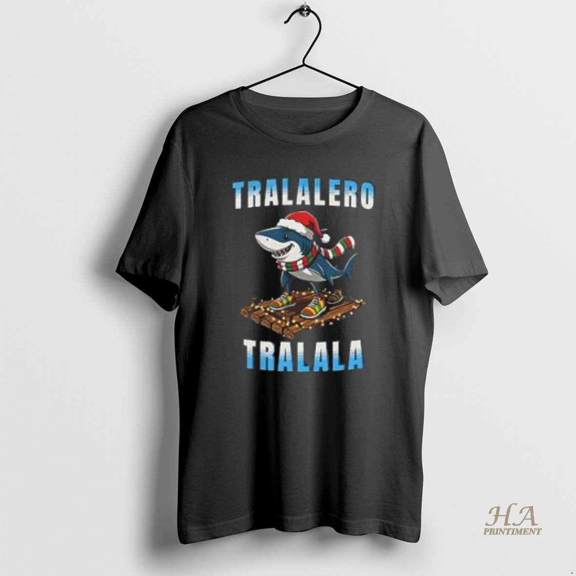 Official Christmas Shark Tralalero Tralala Funny Shirt Hoodie Sweatshirt | PurePodTees.com