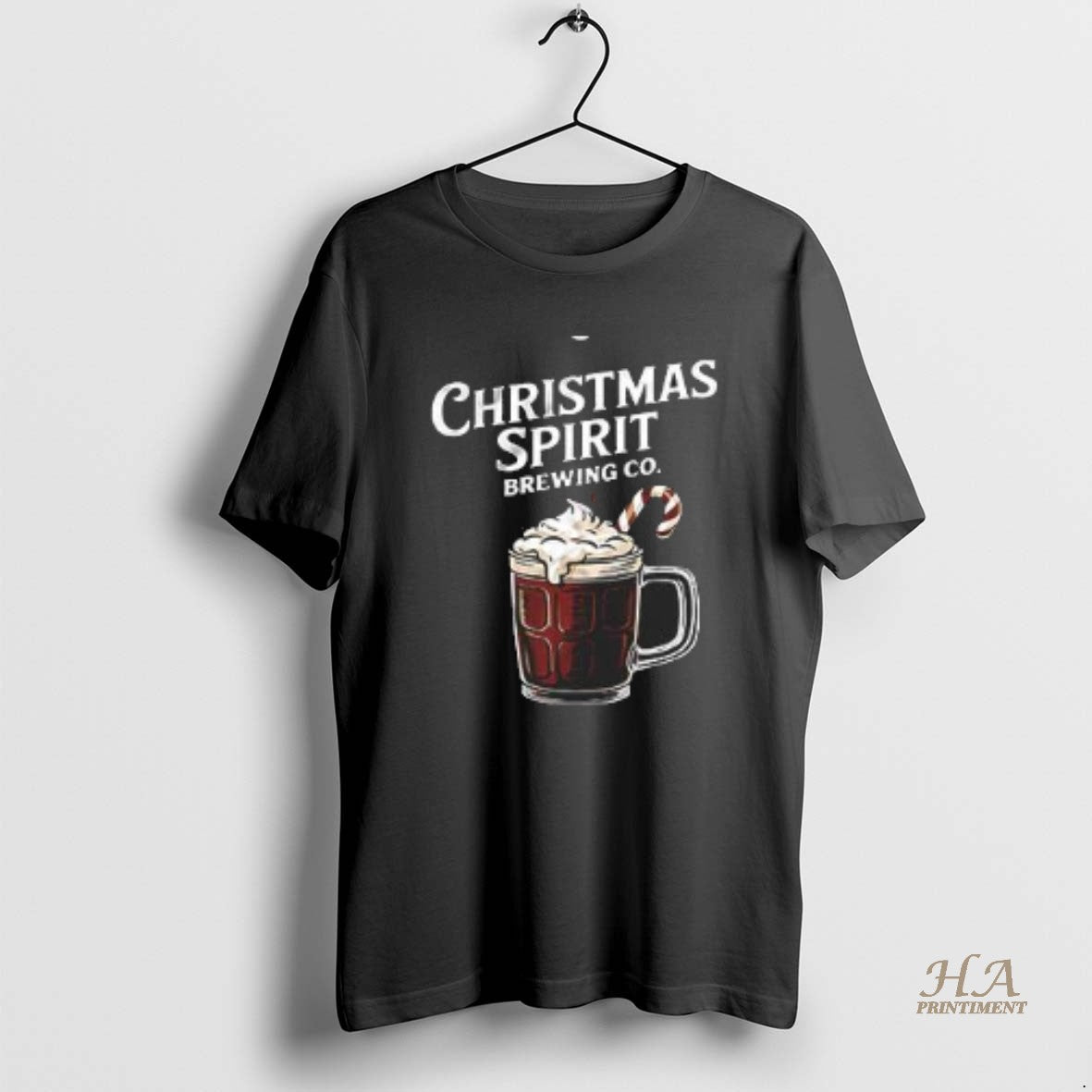 Official Christmas Spirit Hot Cocoa Graphic Retro Shirt Hoodie Sweatshirt | PurePodTees.com