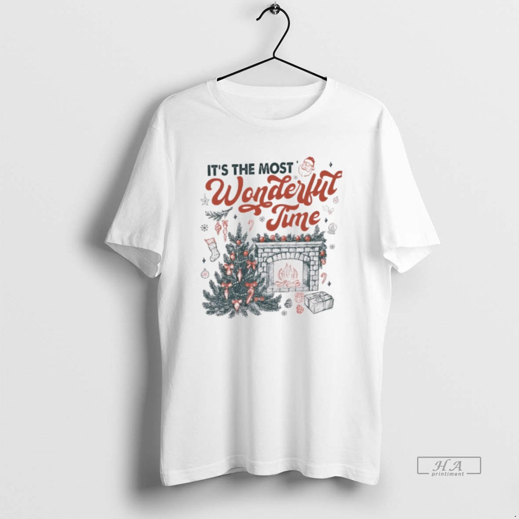 Official Christmas Time Its The Most Wonderful Time Vintage Shirt Hoodie Sweatshirt | PurePodTees.com
