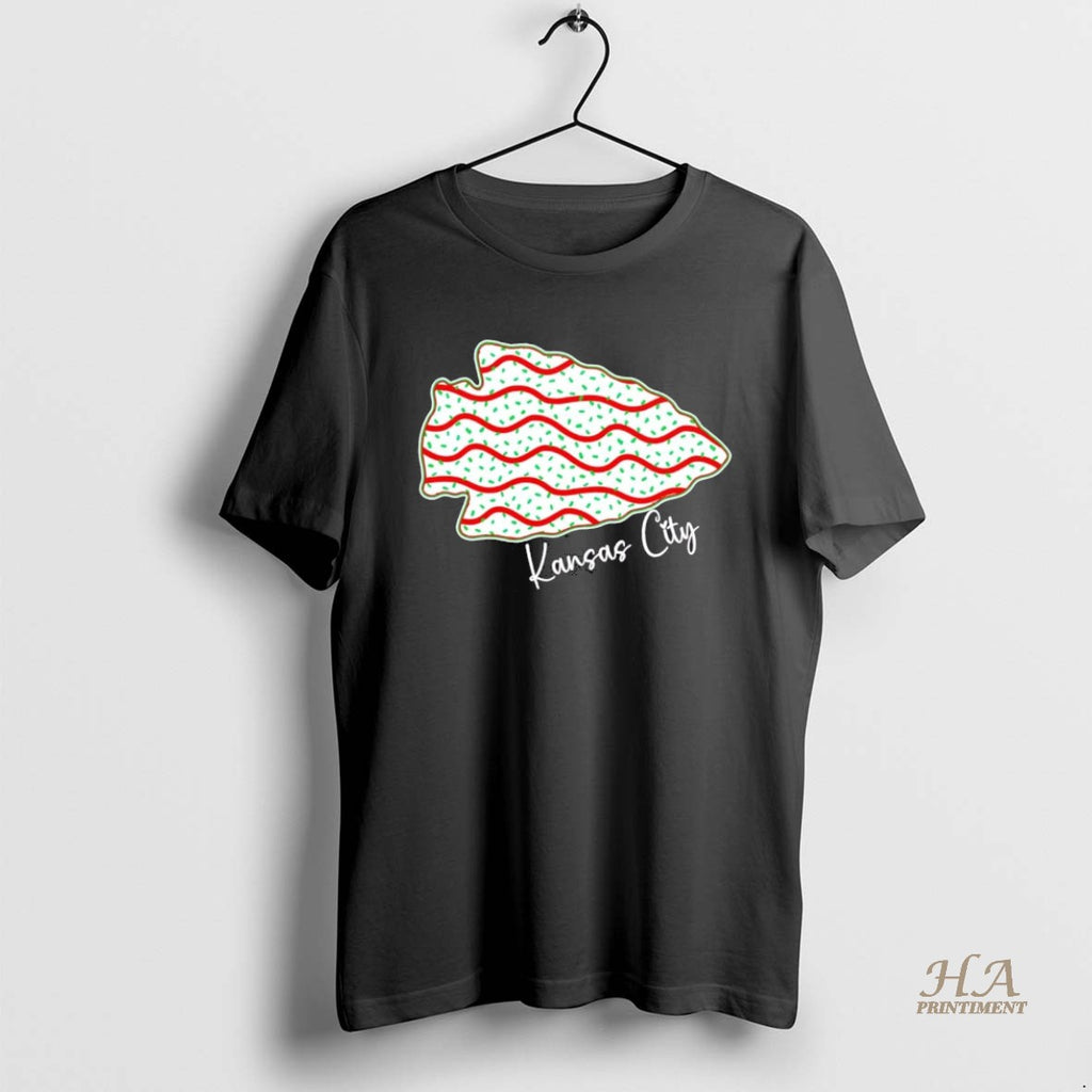 Official Christmas Tree Cake Kansas City Chiefs Christmas Shirt Hoodie Sweatshirt | PurePodTees.com