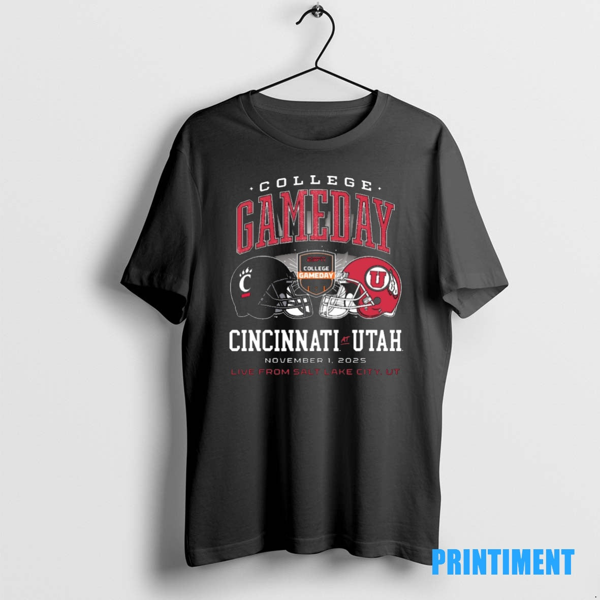 Official Cincinnati Bearcats At Utah Utes Espn College Gameday Live From Salt Lake City Ut Shirt Hoodie Sweatshirt