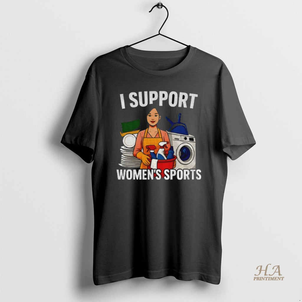 Official Cleaner I Support Womens Sports Cartoon Shirt Hoodie Sweatshirt | PurePodTees.com