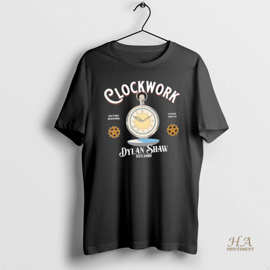 Official Clockwork Dylan Shaw Clockwork Factory Seasoned Shirt Hoodie Sweatshirt | PurePodTees.com