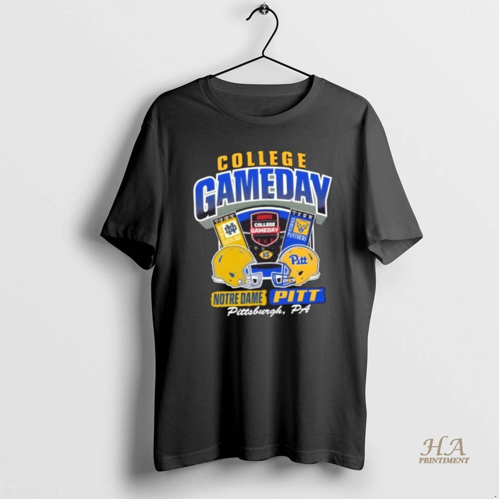 Official College Gameday Notre Dame Vs Pitt Ticket Shirt Hoodie Sweatshirt | PurePodTees.com