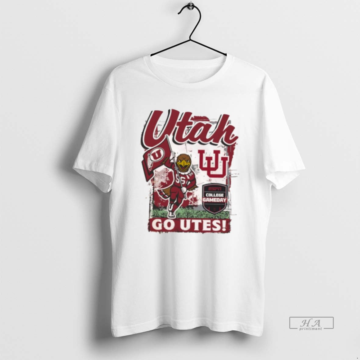 Official College Gameday Utah Utes Mascot Go Utes Logo Shirt Hoodie Sweatshirt | PurePodTees.com