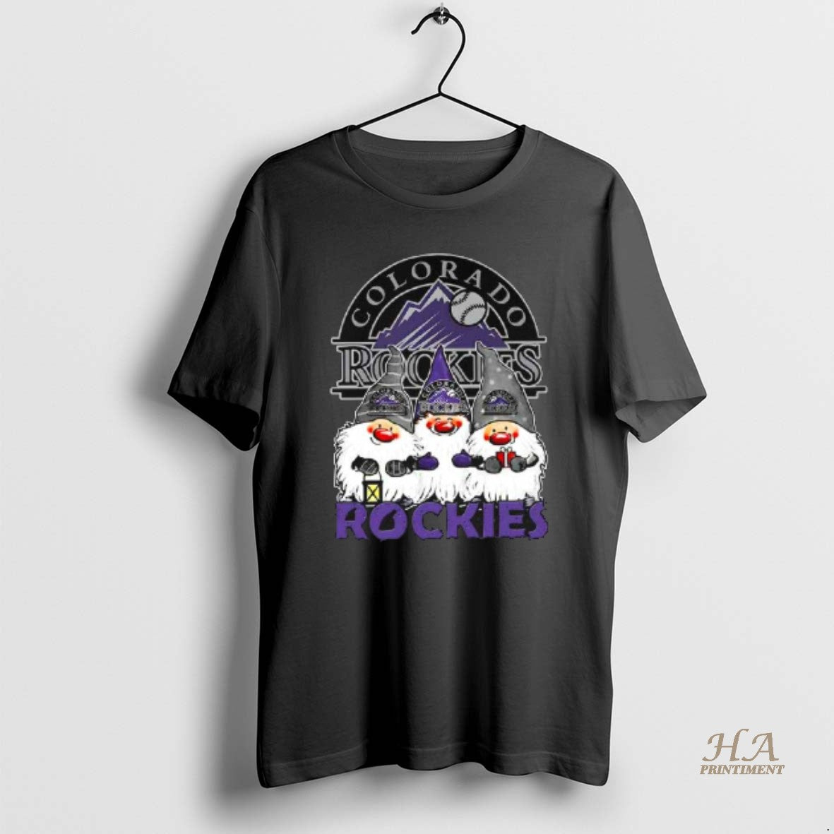 Official Colorado Rockies X Gnomes Xmas Christmas Shirt Hoodie Sweatshirt | PurePodTees.com