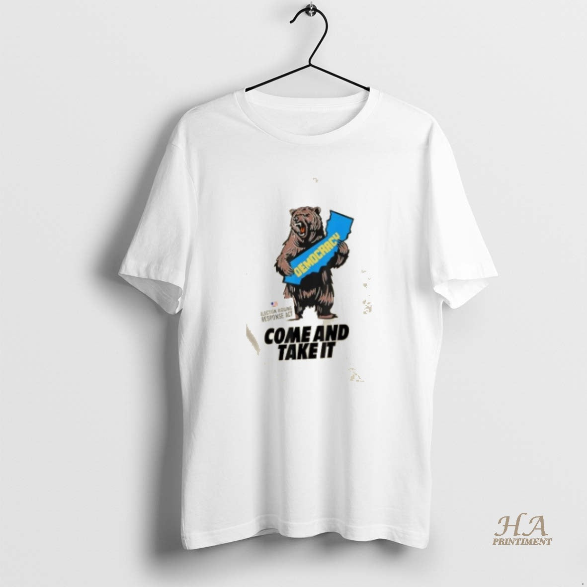 Official Come And Take It California Bear Protect Democracy Newsom Shirt Hoodie Sweatshirt | PurePodTees.com