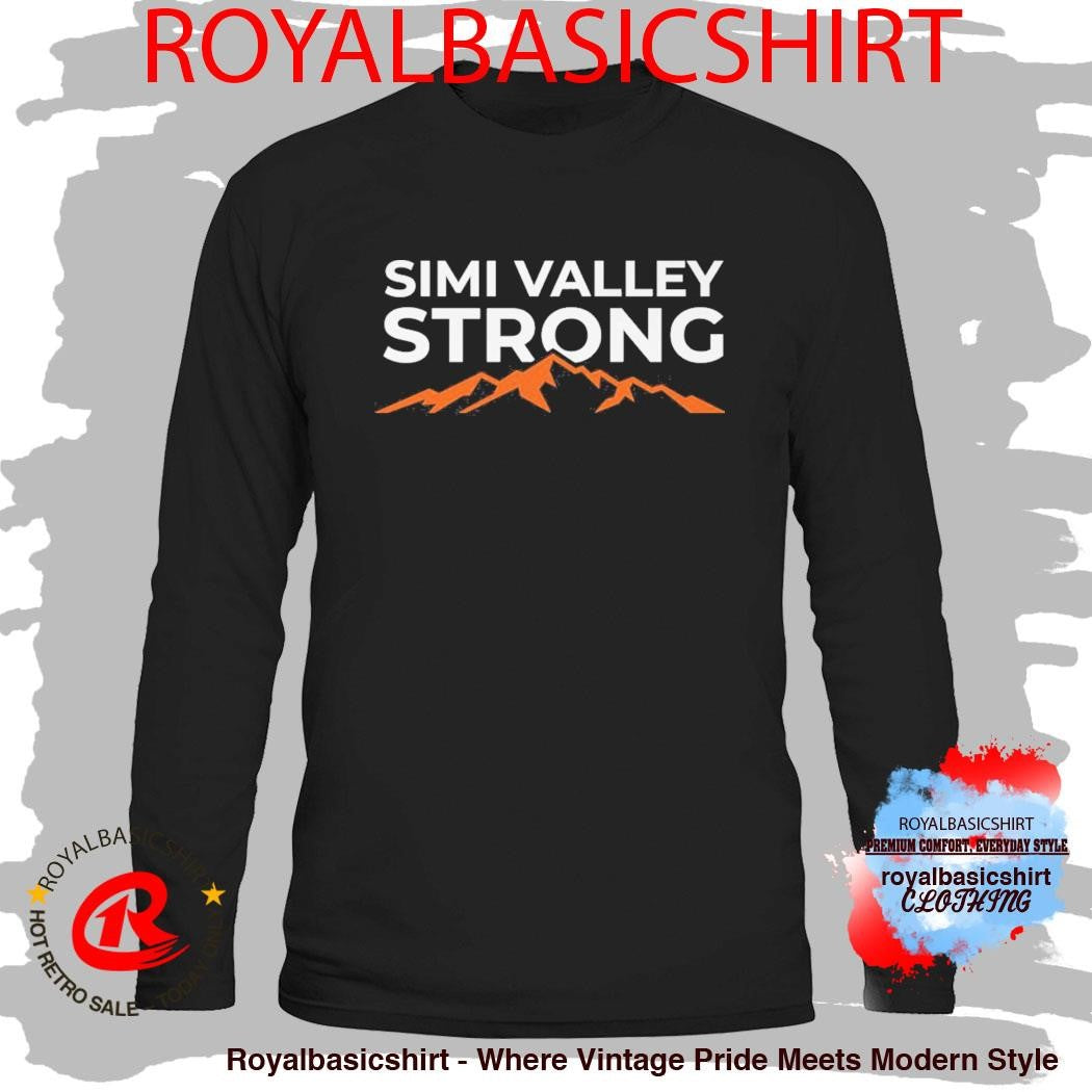 Community Pride Mountain Simi Valley Strong Shirt