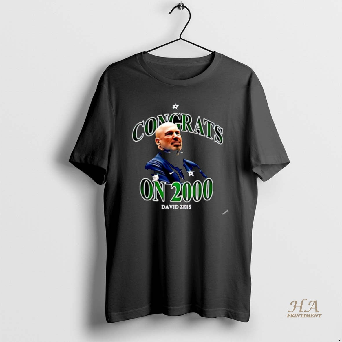 Official Congrats On 2000 David Zeis Dallas Stars Nhl Christmas Shirt Hoodie Sweatshirt | PurePodTees.com