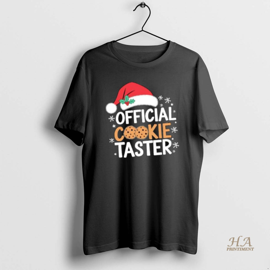 Official Cookie Tester Santa Christmas Shirt Hoodie Sweatshirt | PurePodTees.com