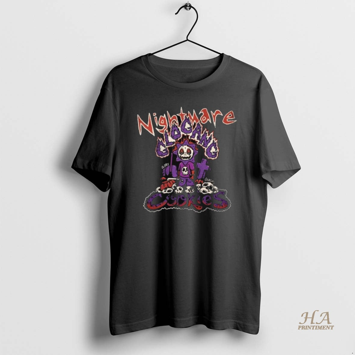 Official Cookies X Glo Gang Nightmare Long Sleve Shirt Hoodie Sweatshirt | PurePodTees.com