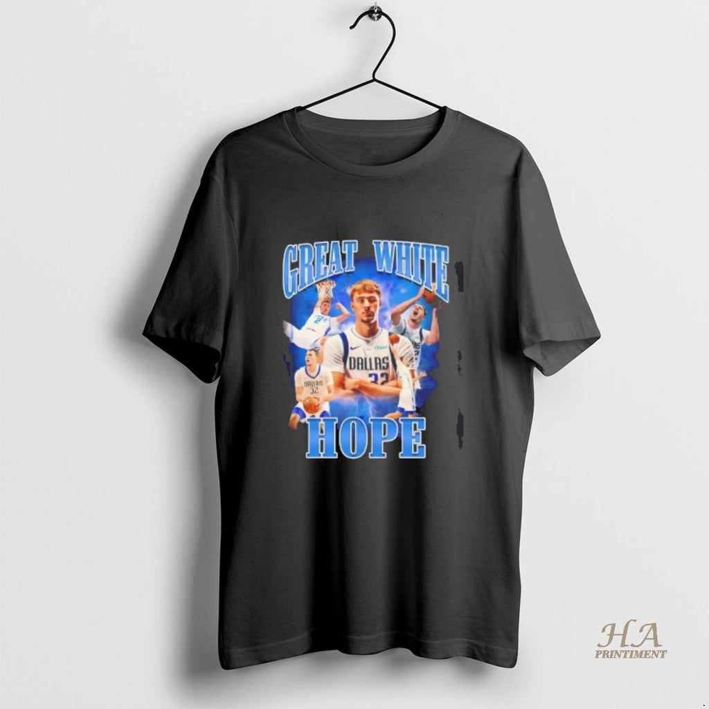Official Cooper Flagg Dallas Mavericks Great White Hope Shirt Hoodie Sweatshirt | PurePodTees.com