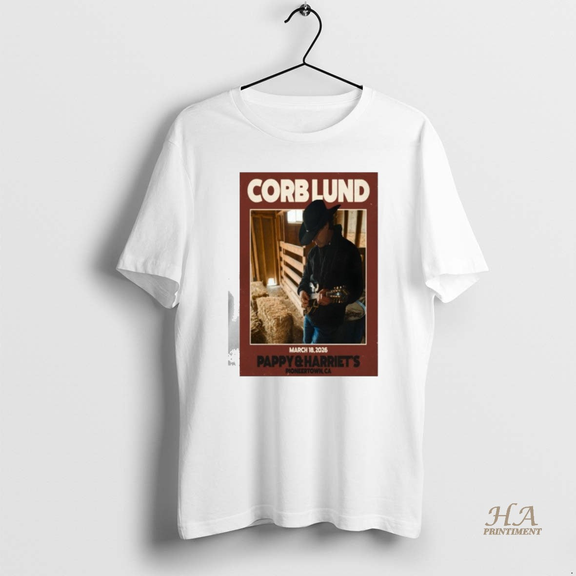 Official Corb Lund At Pappy And Harriets In Pioneertown Ca On Mar 18 2026 Shirt Hoodie Sweatshirt | PurePodTees.com