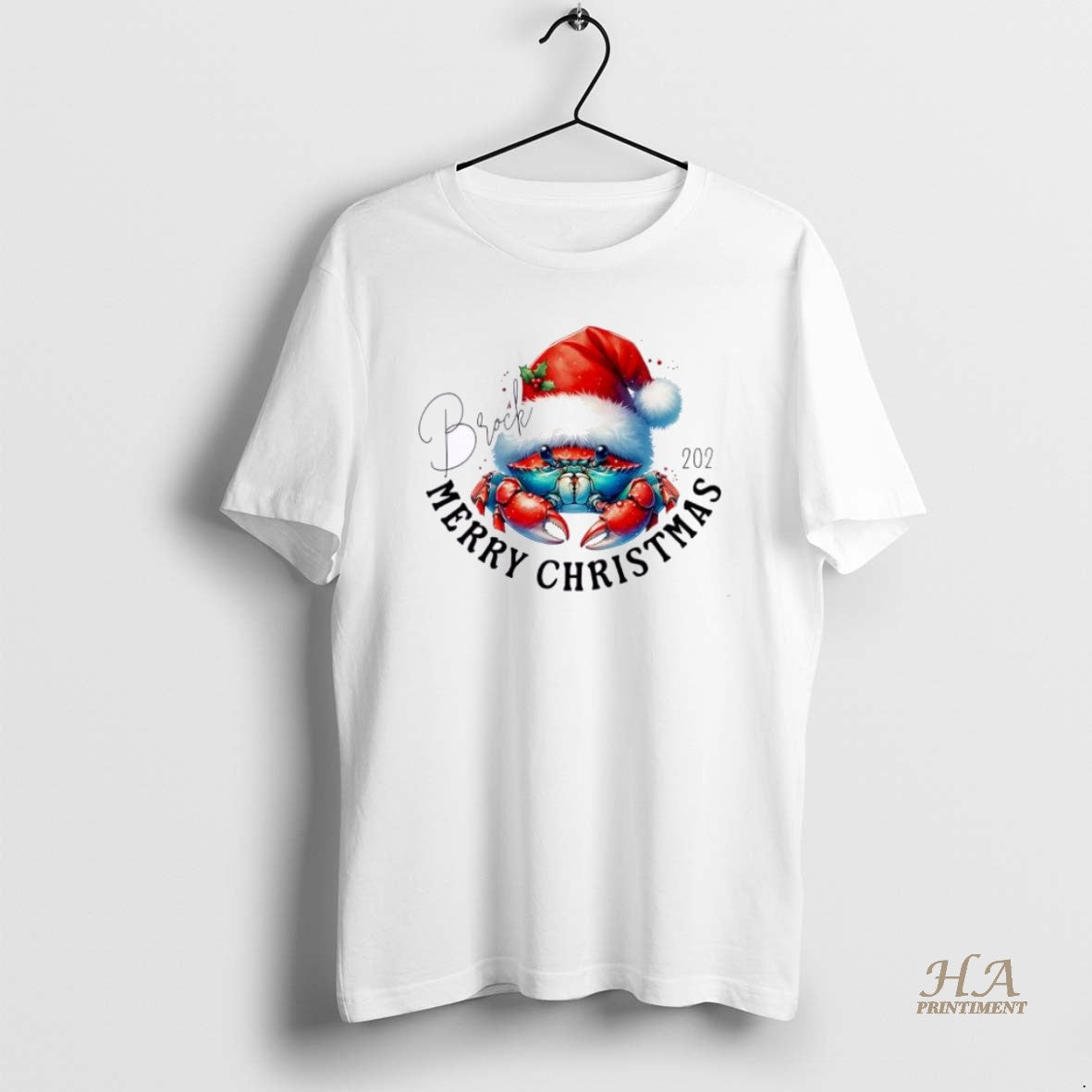 Official Crab Bear Xmas Babys First Christmas Personalized Ornaments White Shirt Hoodie Sweatshirt | PurePodTees.com