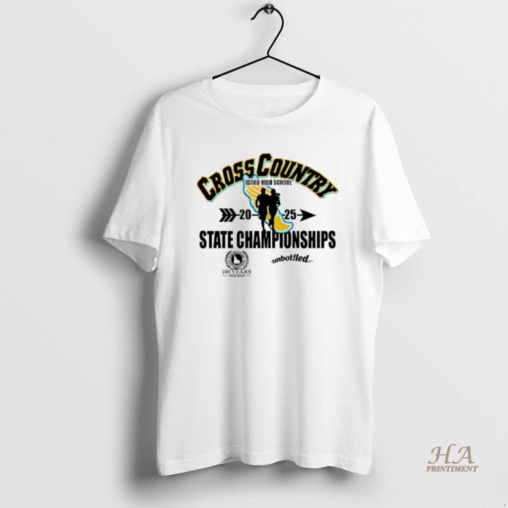 Official Cross Country Idaho High School State Championships 2025 Shirt Hoodie Sweatshirt | PurePodTees.com