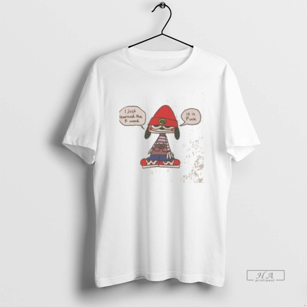 Official Cute Parappa The Rapper I Just Learned The F Word It Is Fck Washed