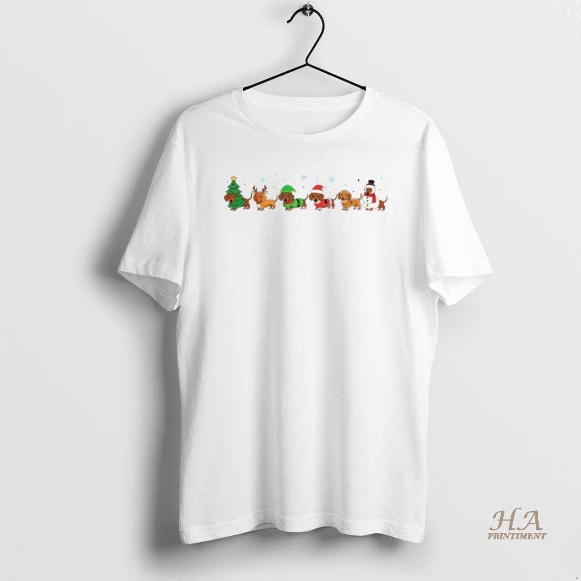 Official Cute Sausage Dog Santa Character Merry Christmas Shirt Hoodie Sweatshirt | PurePodTees.com