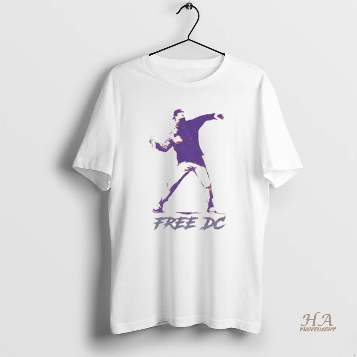 Official Dc Sandwich Thrower Banksy Inspired Free Dc Shirt Hoodie Sweatshirt | PurePodTees.com