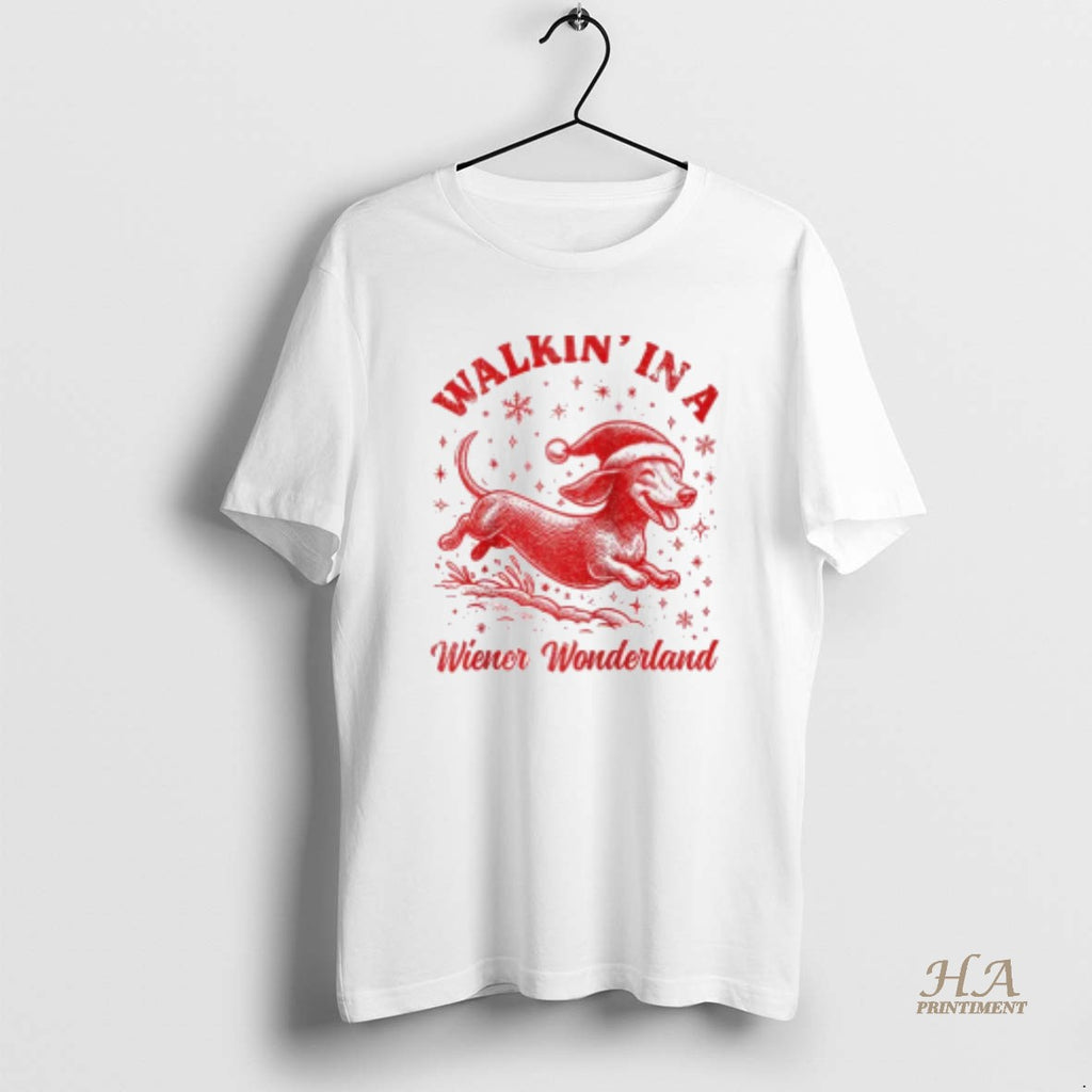 Official Dachshund Christmas Wiener Wonderland Dog Doxie X Mas Raglan Shirt Hoodie Sweatshirt | PurePodTees.com