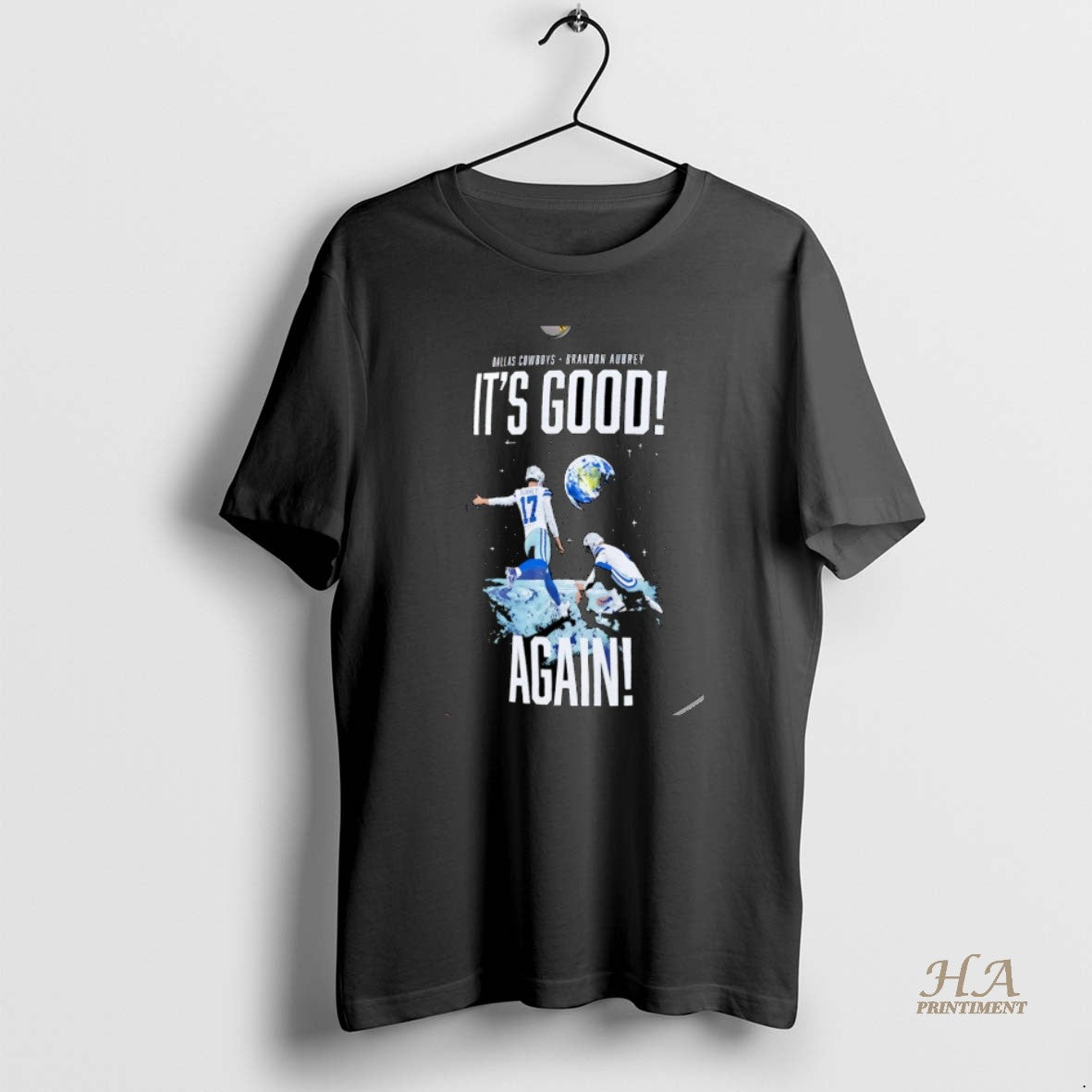 Official Dallas Cowboys Brandon Aubrey Its Good Again Christmas Ornaments Shirt Hoodie Sweatshirt | PurePodTees.com