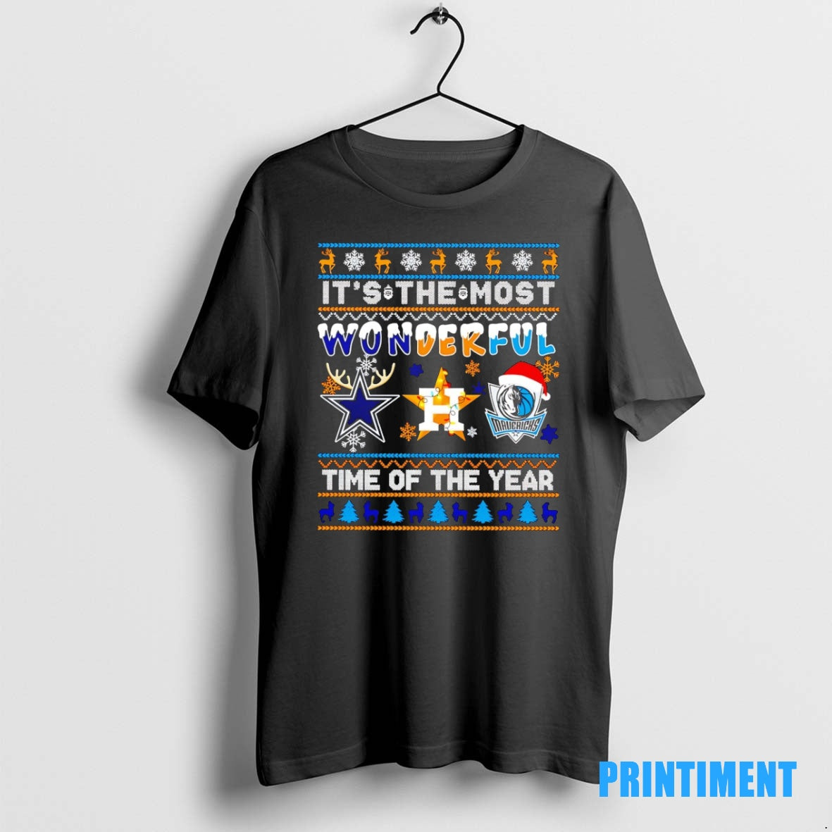 Official Dallas Cowboys Houston Astros Dallas Mavericks Its The Most Wonderful Time Of The Year Shirt Hoodie Sweatshirt