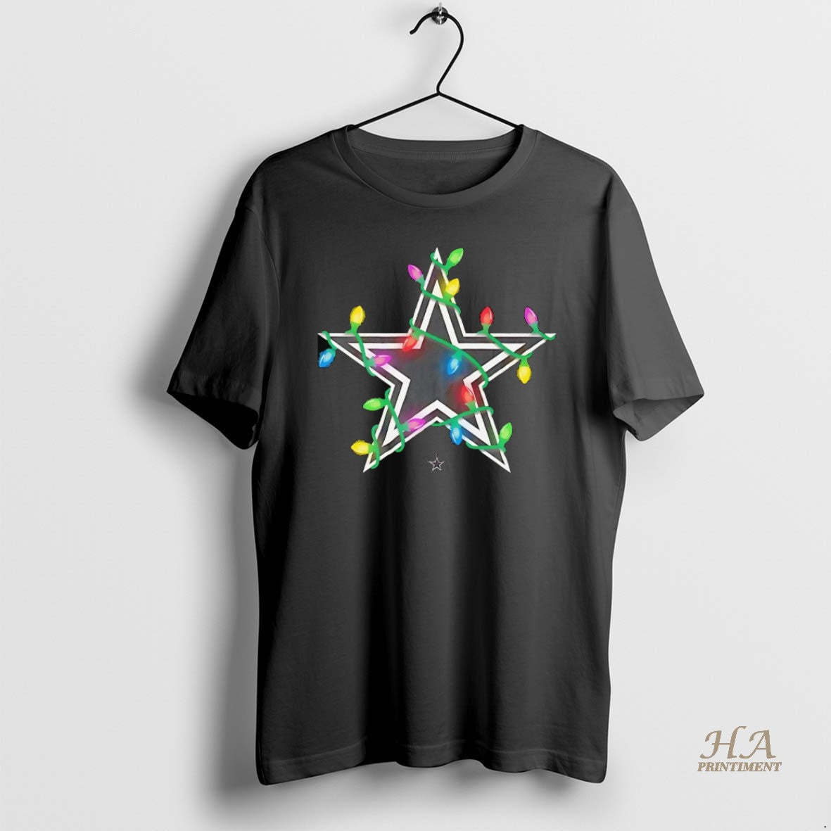 Official Dallas Cowboys Logo Christmas Light Shirt Hoodie Sweatshirt | PurePodTees.com