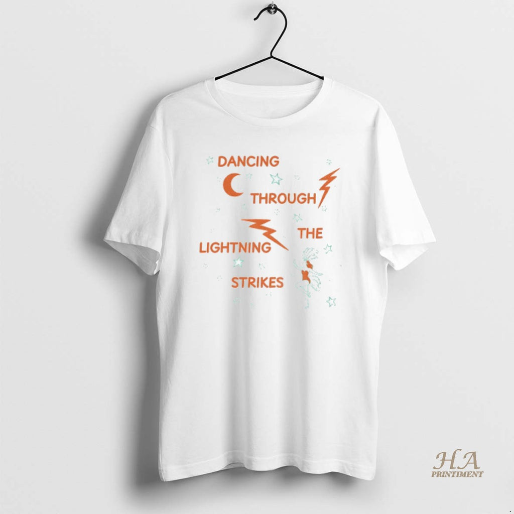 Official Dancing Through Lightning Strikes Christmas Shirt Hoodie Sweatshirt | PurePodTees.com