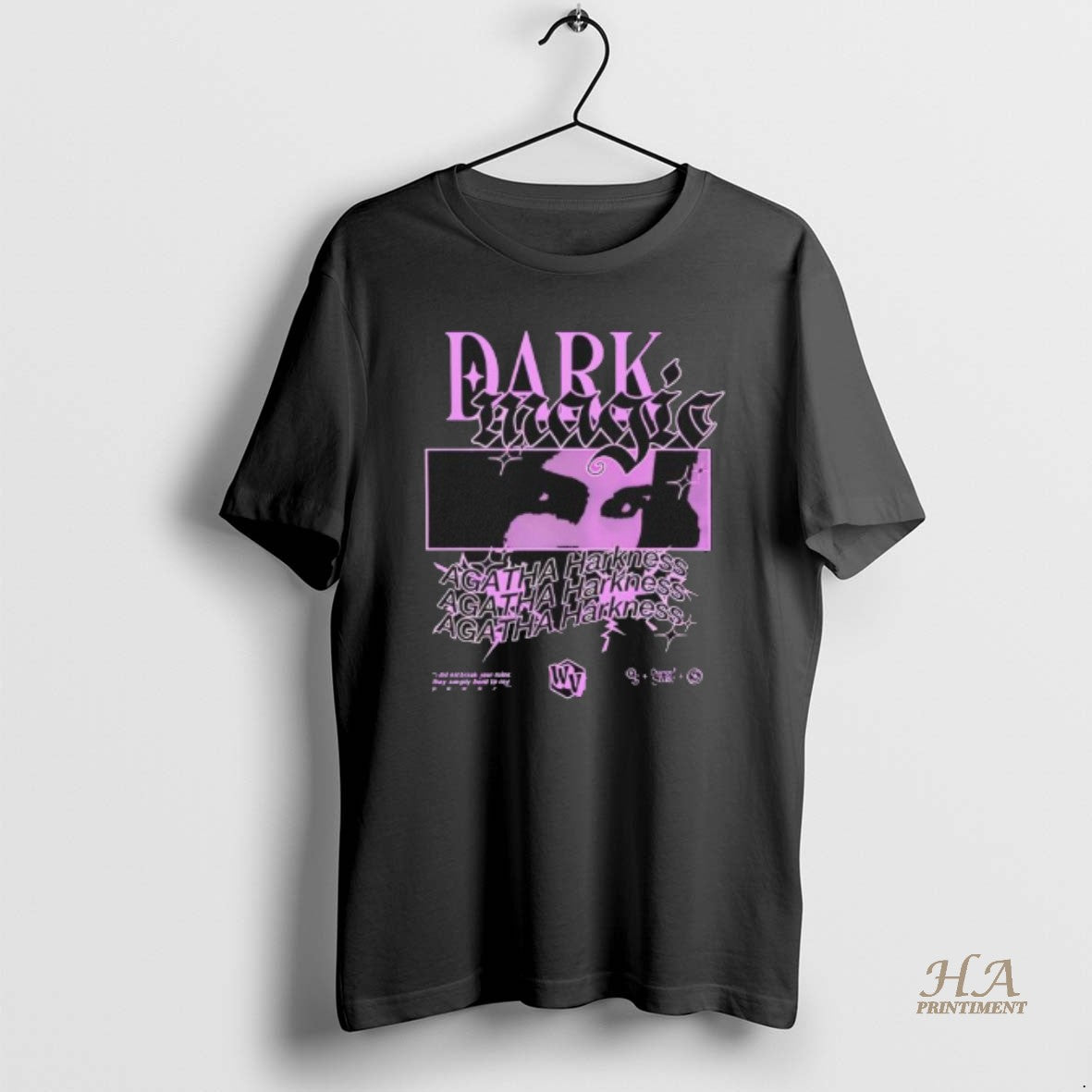 Official Dark Magic Agatha Harkness Graphic Black Shirt Hoodie Sweatshirt | PurePodTees.com
